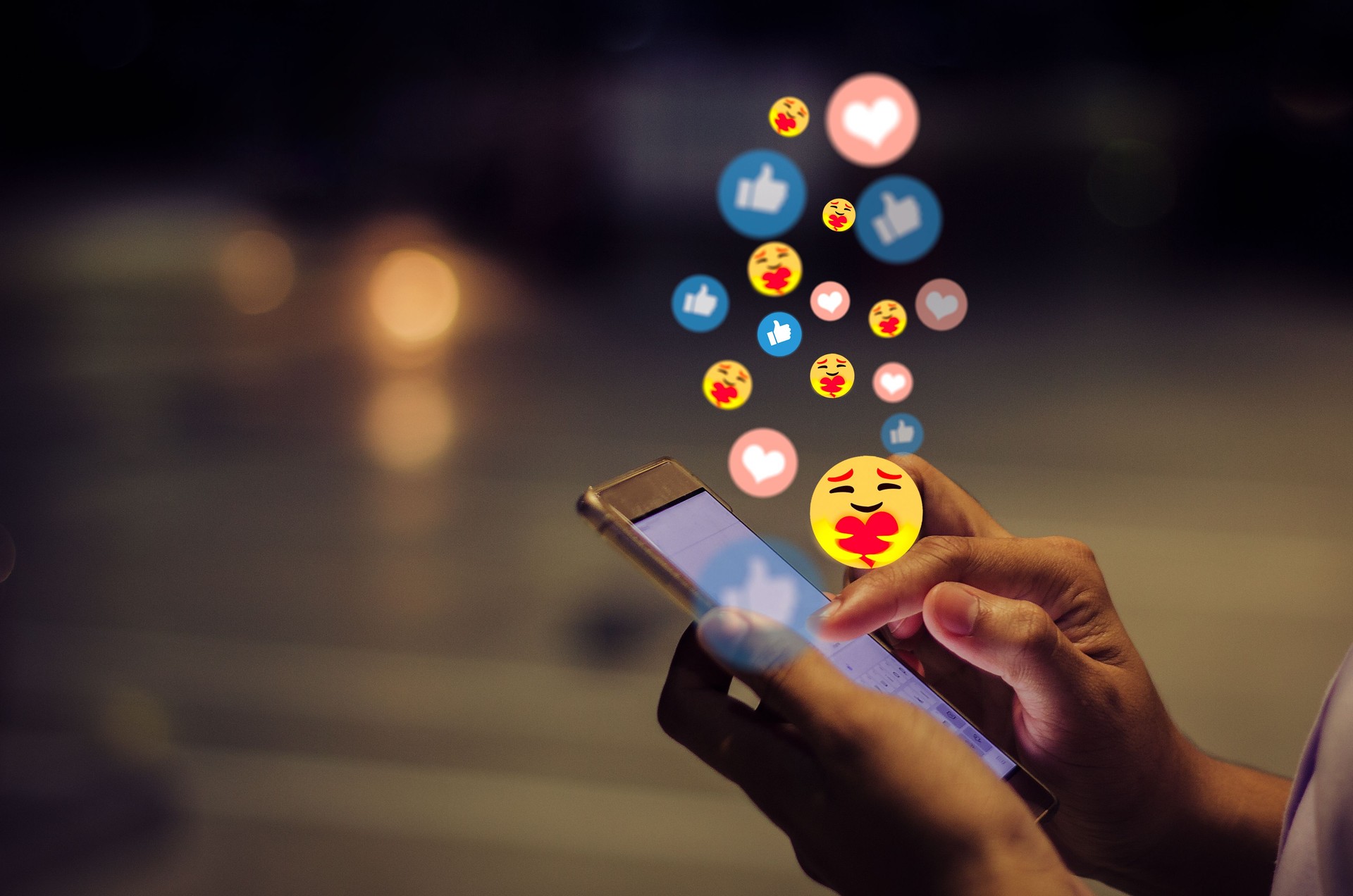 Young woman using smart phone