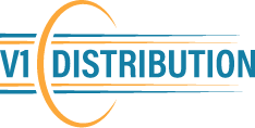Digital marketing client logo — V1 Distribution